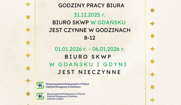GODZINY PRACY BIURA