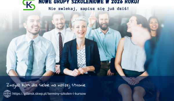 Nabór na nowe grupy szkoleniowe na 2026 rok