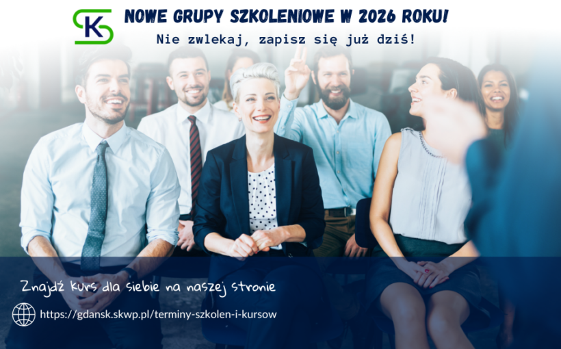 Nabór na nowe grupy szkoleniowe na 2026 rok