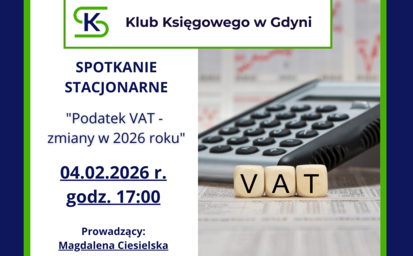 Spotkanie Stacjonarne Klubu Księgowego w Gdyni