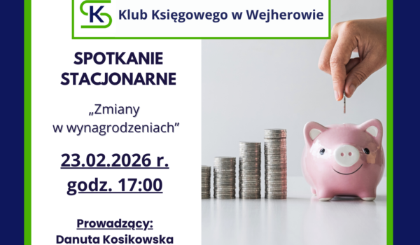 Spotkanie Klubu Księgowego w Wejherowie
