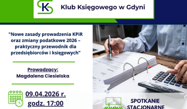 Spotkanie Stacjonarne Klubu Księgowego w Gdyni