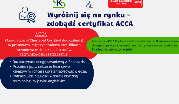 Wyróżnij się na rynku i zdobądź certyfikat ACCA