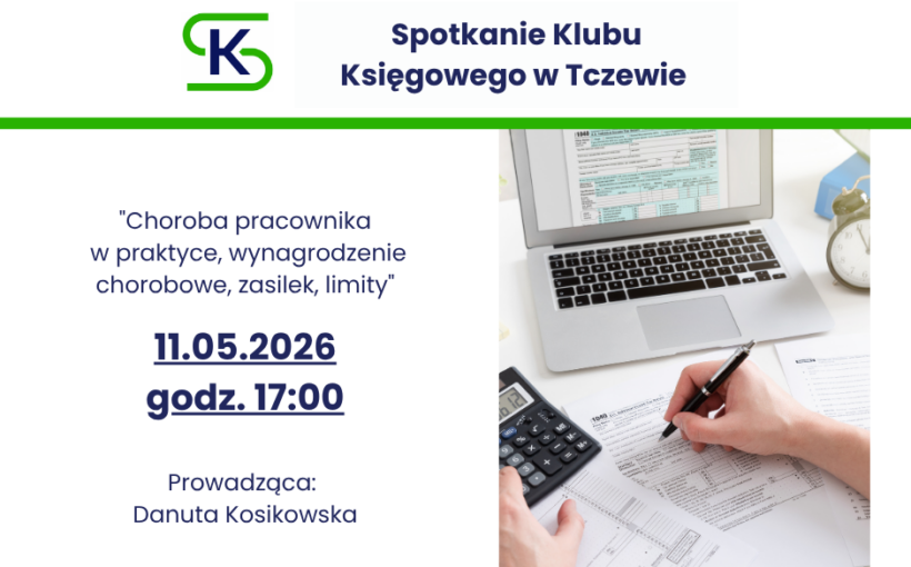 Spotkanie Klubu Księgowego w Tczewie 11.05.2026