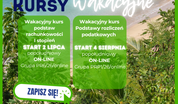 Kursy wakacyjne