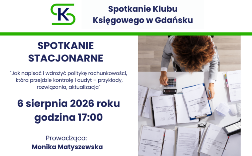 Spotkanie Klubu Księgowego w Gdańsku