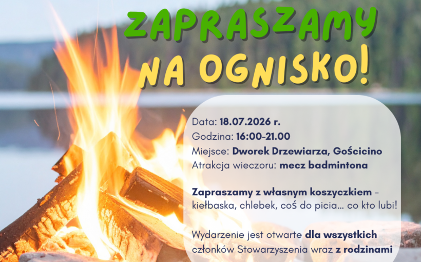 Klub Kadrowo-Księgowy w Wejherowie zaprasza na OGNISKO