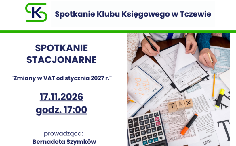 Spotkanie Klubu Księgowego w Tczewie