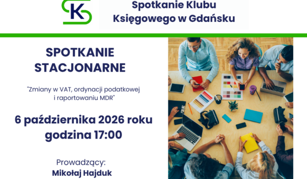 Spotkanie Klubu Księgowego w Gdańsku