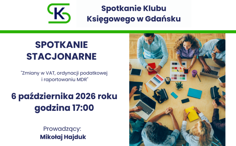 Spotkanie Klubu Księgowego w Gdańsku