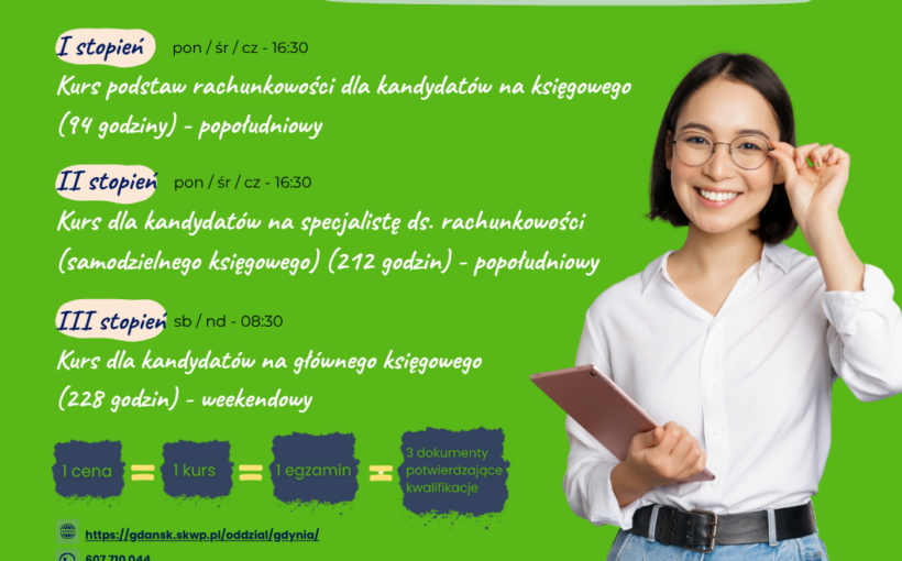 Zapraszamy na kursy w Gdyni!