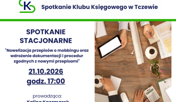 Spotkanie Klubu Księgowego w Tczewie