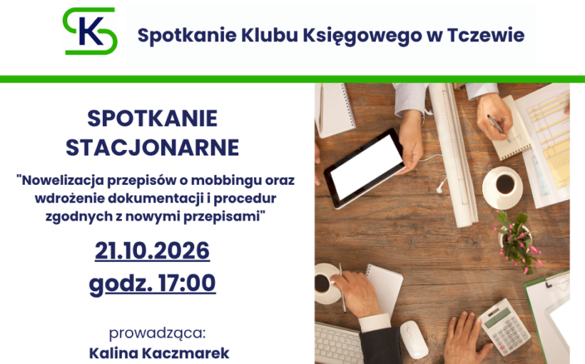 Spotkanie Klubu Księgowego w Tczewie